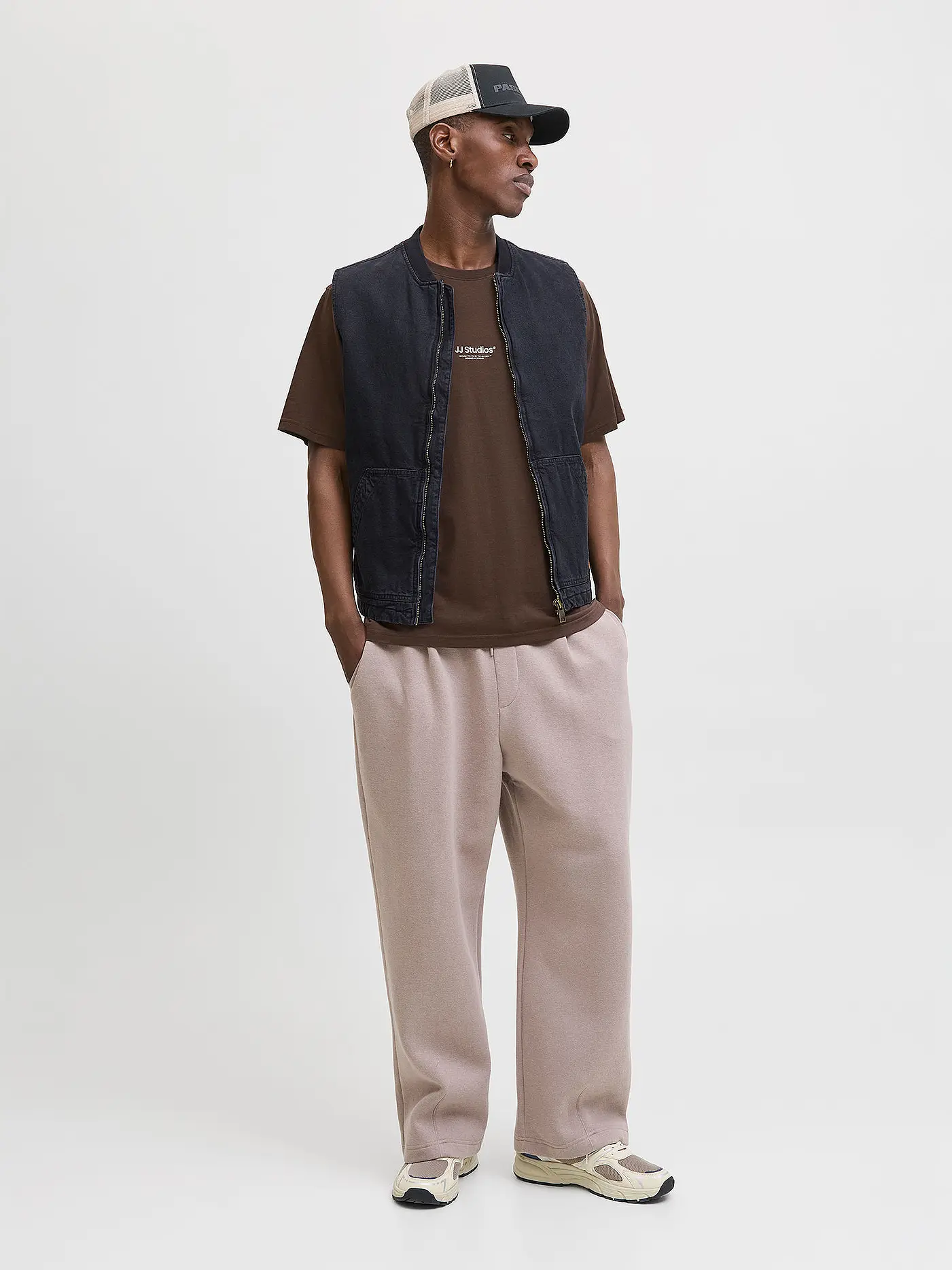 JACK & JONES | T-Shirt JJESOHO | braun